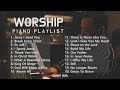 [10 Hours] Top Praise and Worship Piano 2024 Playlist - Nonstop Christian Gospel SongsㅣJerry Kim