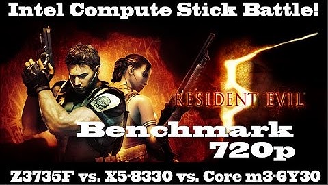Intel Compute Stick Battle! Resident Evil 5