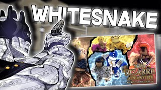 New Whitesnake Stand In Yba Your Bizarre Adventure Youtube - roblox yba white snake