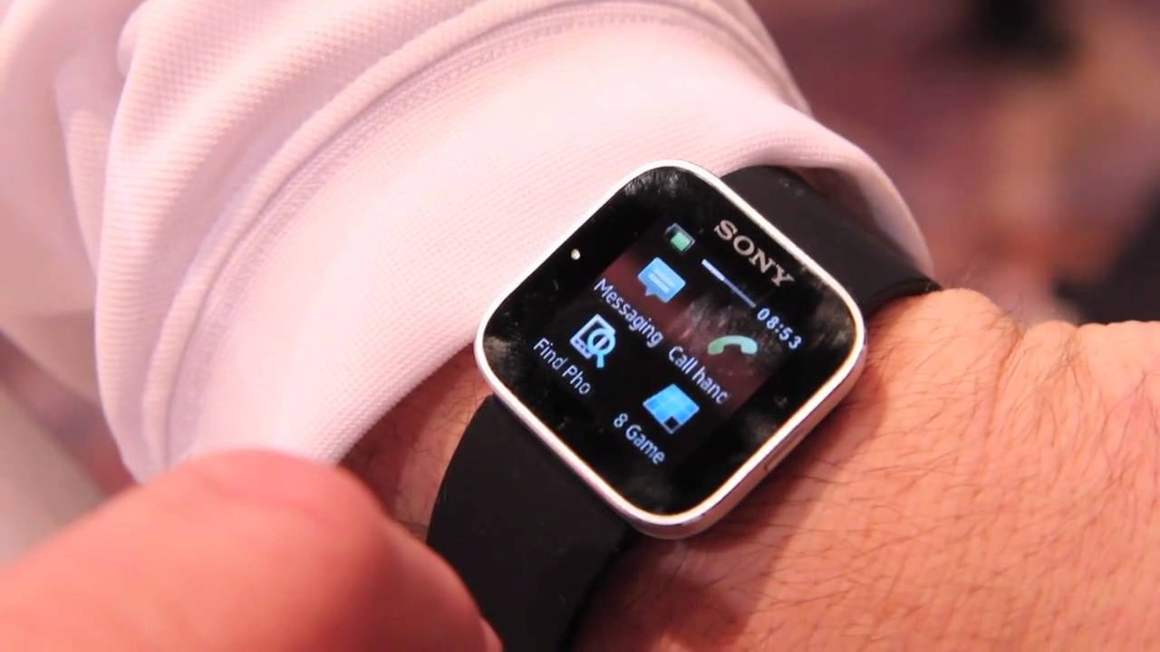Sony Ericsson Smart hands-on - YouTube