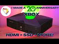 I BUILT THE ULTIMATE XBOX TO CELEBRATE ITS 20th ANNIVERSARY | MakeMHz HDMI + SSD + OpenXenium +MORE!