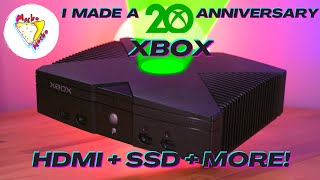 I BUILT THE ULTIMATE XBOX TO CELEBRATE ITS 20th ANNIVERSARY | MakeMHz HDMI + SSD + OpenXenium +MORE!