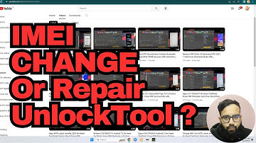 Repair IMEI MTK New Security By UnlockTool - imei change illegal ?
