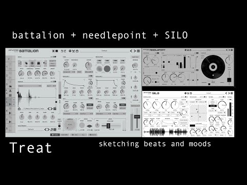 Treat x Unfiltered Audio Battalion + Needlepoint + SILO - sketching moods