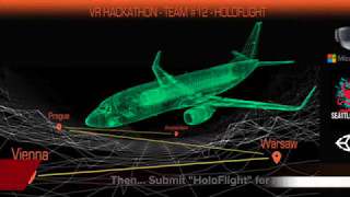 HoloFlight - VR Hackathon 5 Seattle - Passenger Experience for Air Travellers