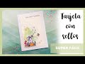 Tarjeta SCRAPBOOKING con sellos SUPER FÁCIL 🤩- mama elephant -