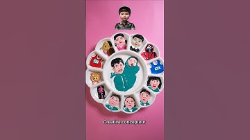 Squid game 3 color mixing (Part 15) #shorts #squidgame #squidgame3