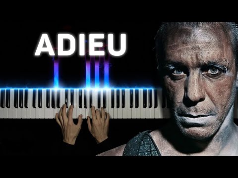 Rammstein - Adieu | Piano Cover