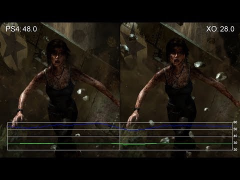 Tomb Raider Definitive Edition: PS4 Vs. Xbox One Gameplay Frame-Rate Tests