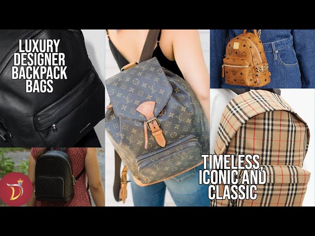 9 GREAT *DESIGNER BACKPACK BAG* and Backpack-like Bag To Consider For Your  Collection 