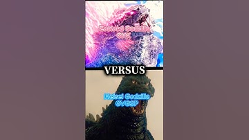 Evolved Godzilla GXK VS Heisei Godzilla GVGSP #edit #godzillaxkongthenewempire #heisei