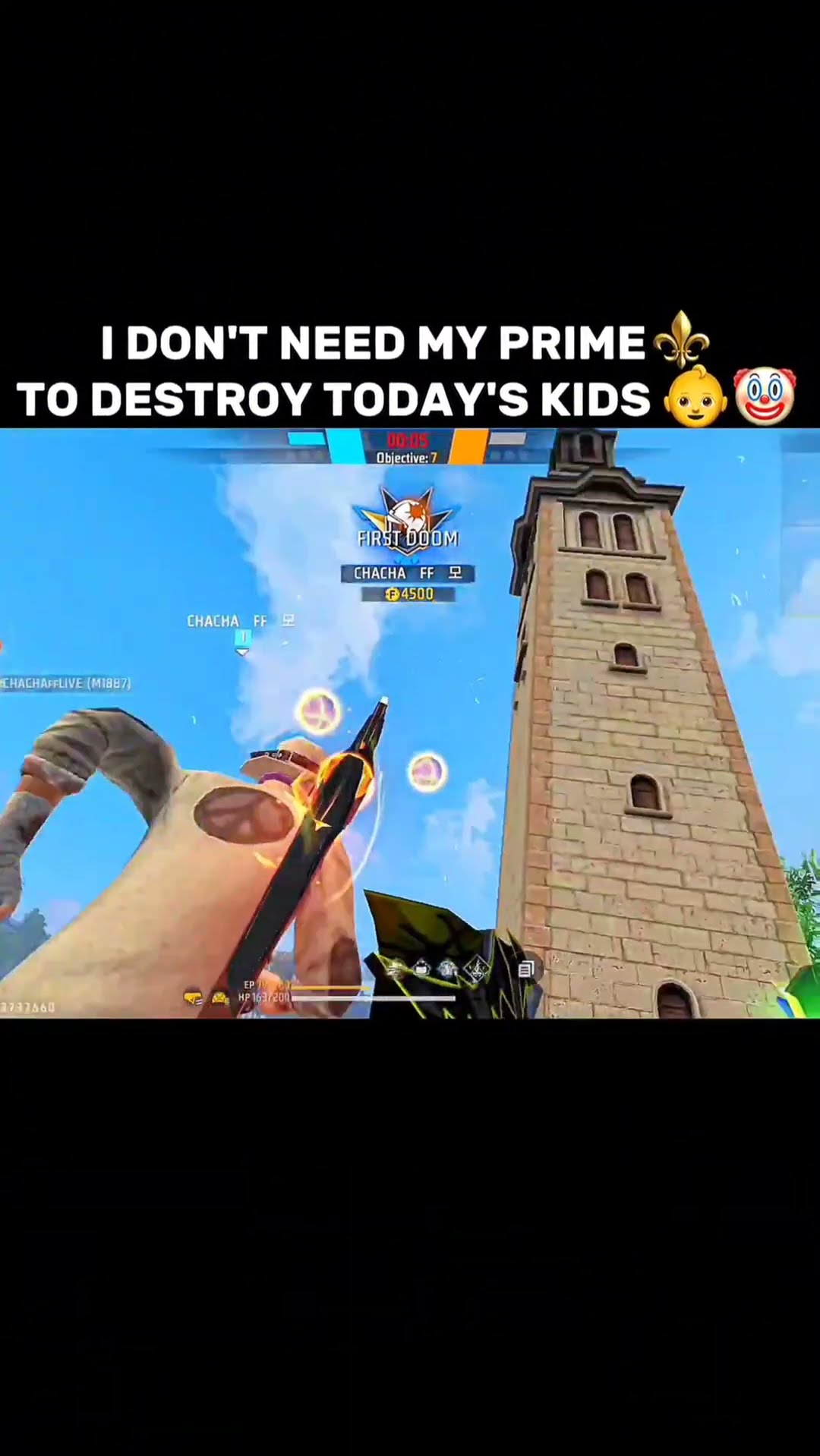 I DON'T NEED MY PRIME ⚜️TO DESTROY TODAY'S KIDS???
