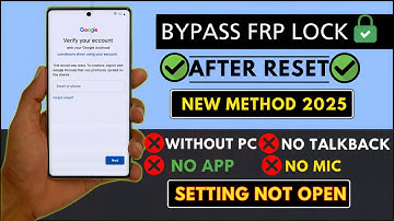 How to Get Past Google Account Verification After Reset [2025 FRP Bypass Method]
