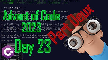 Advent of Code 2023 - Day 23 - A Long Walk (part 2)