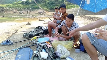 Ký sự câu cá 1 ngày 1 đêm trên thượng nguồn hồ thủy điện na hang Tuyên Quang