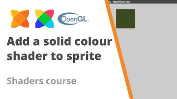 4. How to add a solid colour GLSL fragment shader to a box in HaxeFlixel - Shader course