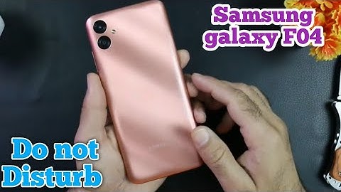 How To Enable Dnd In Samsung Galaxy F04, How To Enable Do Not Disturb In Samsung Galaxy F04,