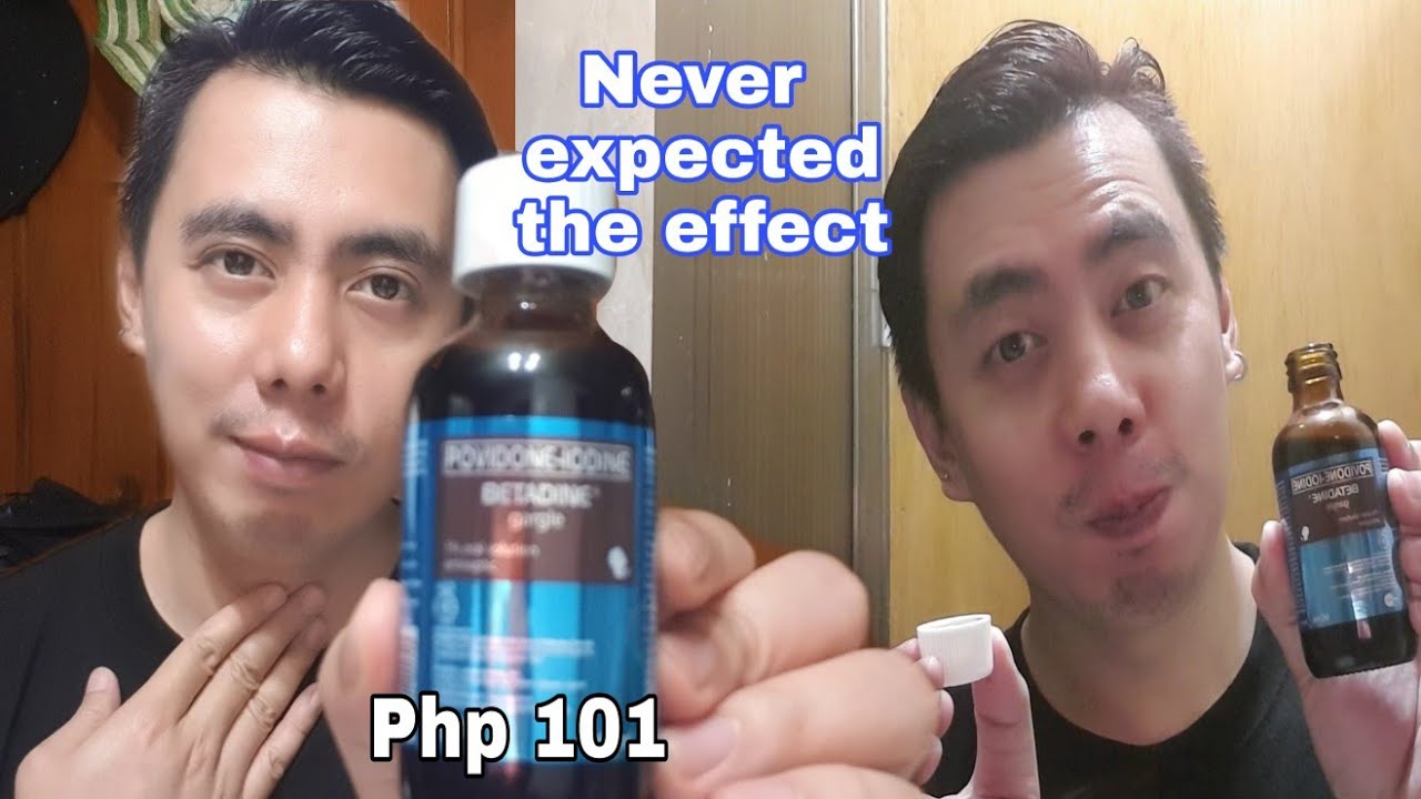 3 CORRECT TIPS HOW TO USE POVIDONE IODINE BETADINE GARGLE FOR SORE