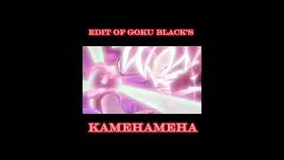 Goku Blacks Kamehameha Editing Version