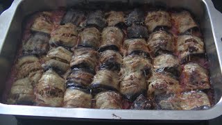 TUTO:  كراتان البادنجال لذيذ وسهل التحضير Aubergines farcies au four