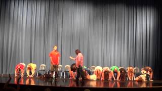 Stage Hypnosis show for a local st. louis area high school