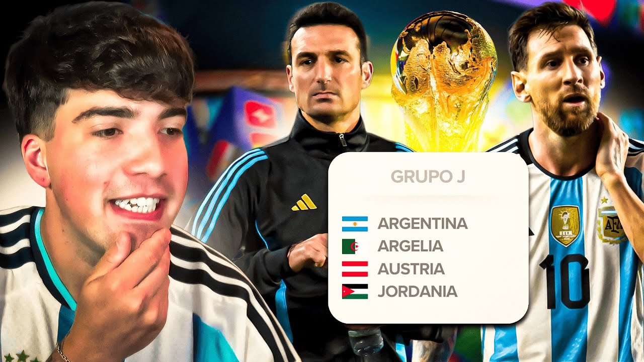 MI REACCIÓN AL SORTEO DEL MUNDIAL 2026 - YouTube