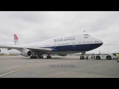 British Airways - Negus 747 Arrival