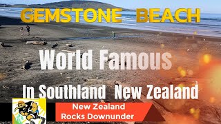 Uncovering the Secrets of Gemstone Beach, Fossicking in Southland  New Zealand