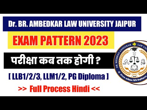 Exam Pattern & Exam Date 2023 | ALU Jaipur | AshokJangirLLB