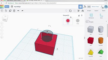 How to create holes in Tinkercad