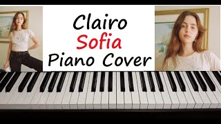 Video thumbnail of "Clairo - " Sofia " Piano Cover"