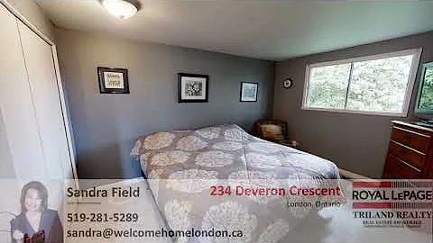 234 Deveron Crescent London Ontario | Sandra Field...