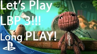 Lets Play Little Big Planet 3 PS3/PS4 Walkthrough Part 2 - Long Play