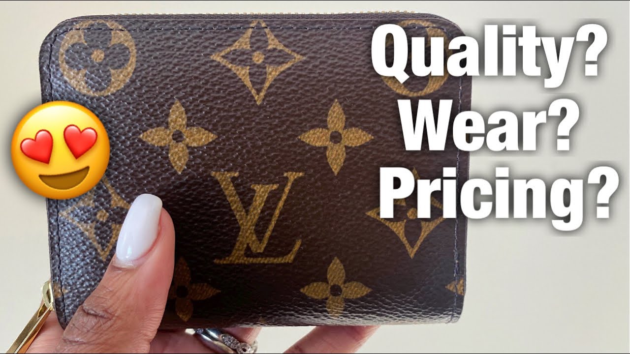 Louis Vuitton Zippy Wallet VS Zippy Coin Purse in Monogram Canvas
