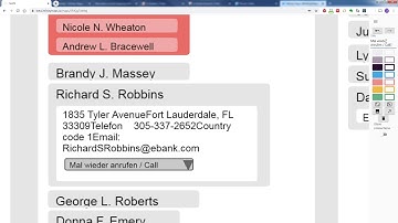 Infinity Maps demo - Organizational chart