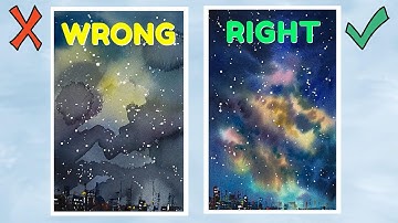 De grootste fout die beginners maken bij het aquarelleren