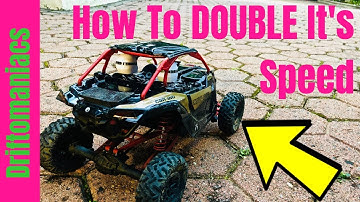 Brushless Axial Yeti Jr Can Am Conversion - DOUBLE Your Speed!