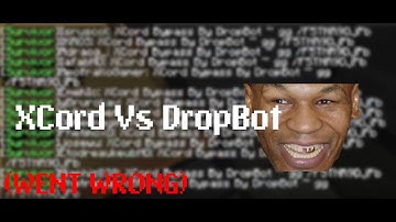 XCord Vs DropBot | Botting Minecraft Server