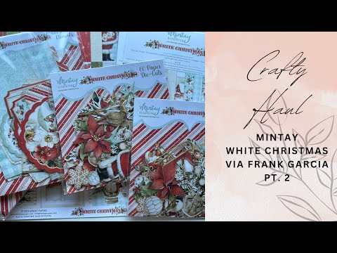 Mintay White Christmas Paper Die Cuts