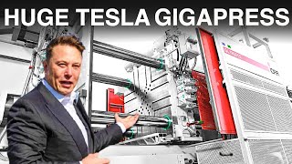 Tesla's NEW Giga Press Is a BIG Game Changer