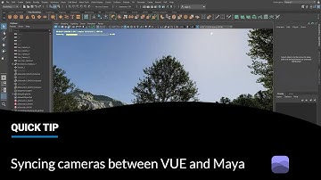 Syncing cameras between VUE and Maya