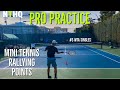 Practicing With Naomi Osaka - How Do Tennis Players Train? | Court Level