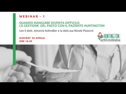 Huntington Onlus Webinar - Deglutizione e Logopedia