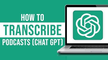 How to Transcribe Podcast With ChatGPT For FREE