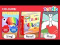 Sing read play  colours  fun colour mixing music stories and games for kids