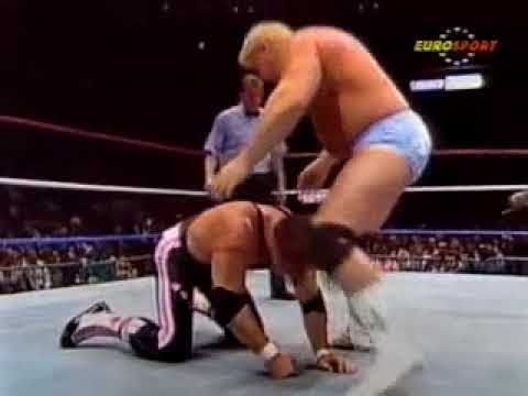 Hart Foundation vs Earthquake and Dino Bravo