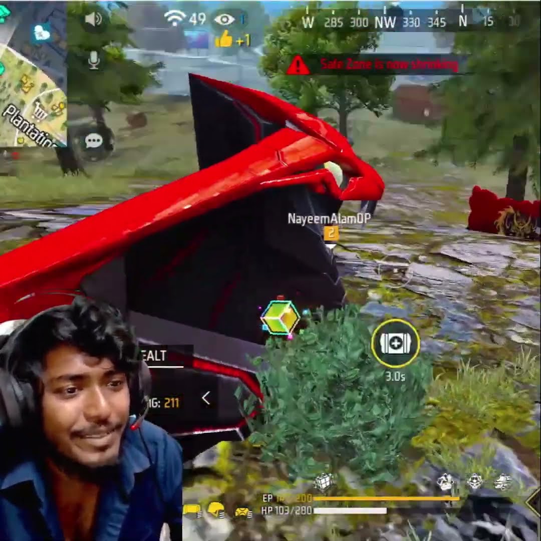MP40 কিং Nayeem Alam এর বদলা  ? Itz Kabbo Reaction ? #shorts #freefire #headshot