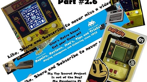 Pac-Man Mini-Cade Prototype with a Raspberry PI! - Part 2.6 -Space Invaders