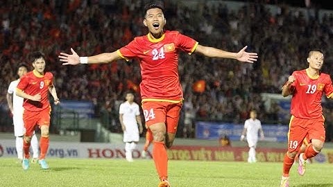 Highlights International Friendly: Vietnam 6-0 Myanmar - 02/07/2014