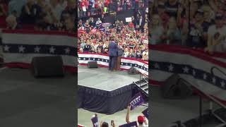 Eric Trump at the Minneapolis Rally